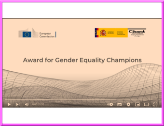 CIEMAT Award for Champions of Gender Equality