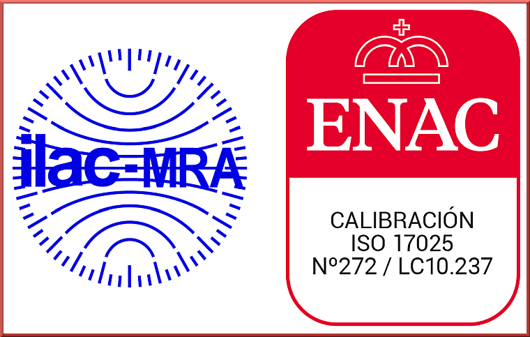 Figura 6.1: Marca internacional combinada ENAC/ILAC-MRA y número de laboratorio acreditado